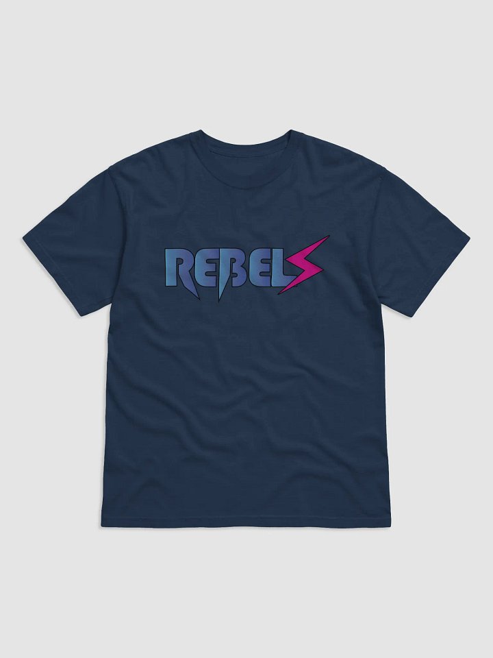 Rebels T-Shirt | Navy Blue w/ Blue / Pink product image (1)