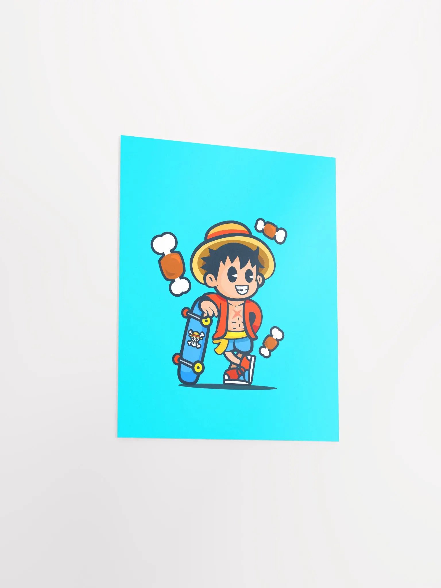 Pirate Skater Poster Print product image (11)