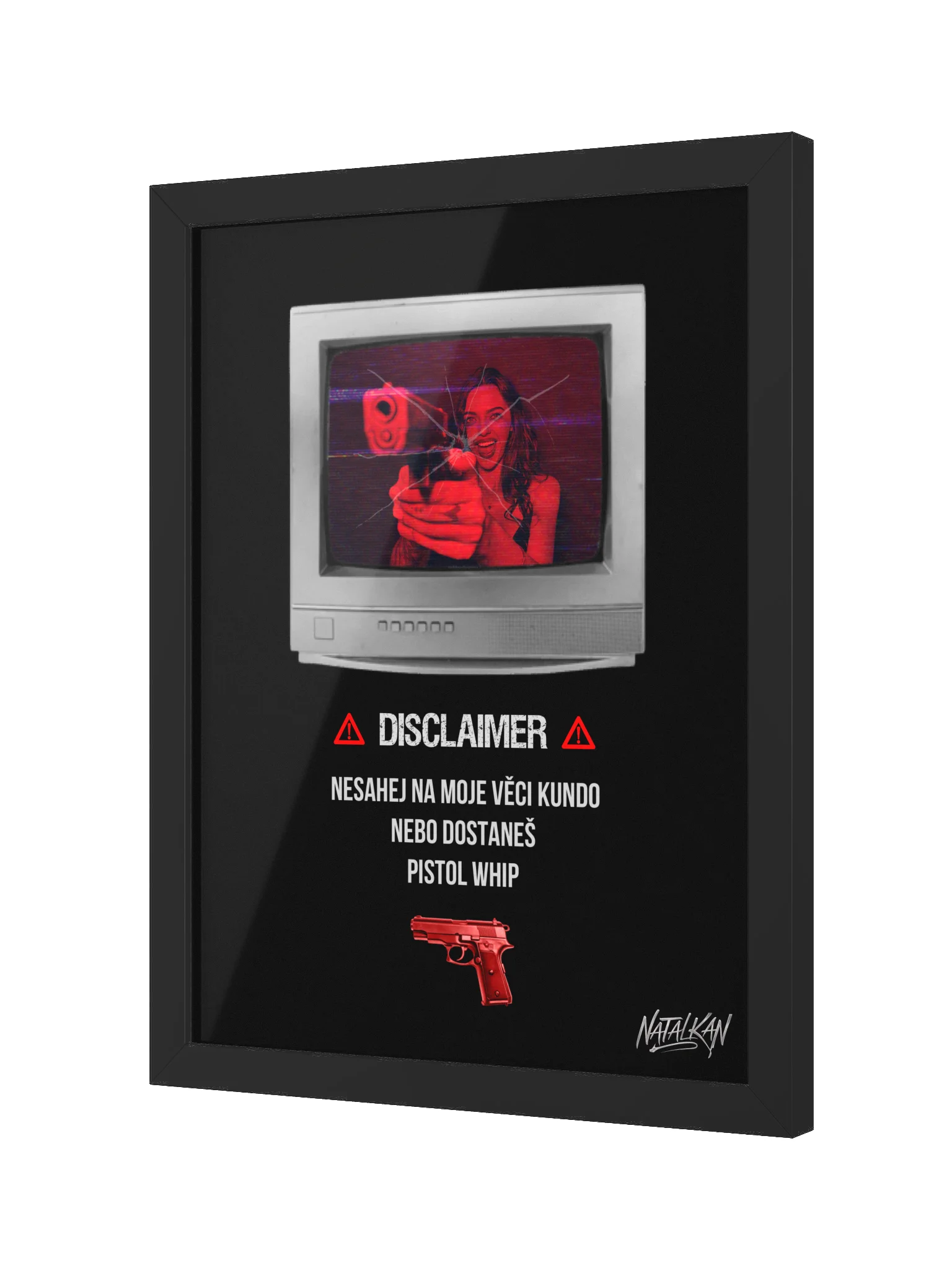 pistol whip framed poster product image (2)