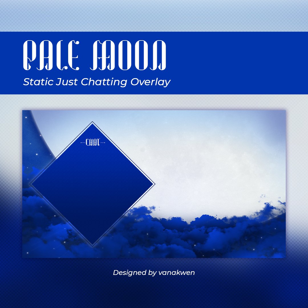 Pale Moon - F2U Just Chatting Overlay product image (1)