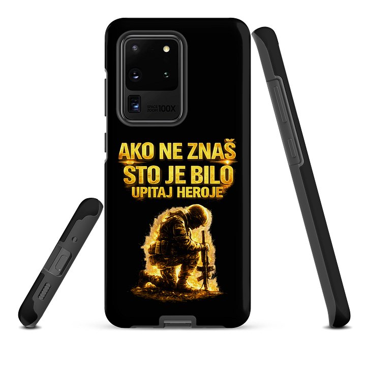 AKO NE ZNAŠ,UPITAJ HEROJE - MASKA ZA MOBITEL ; SAMSUNG product image (4)