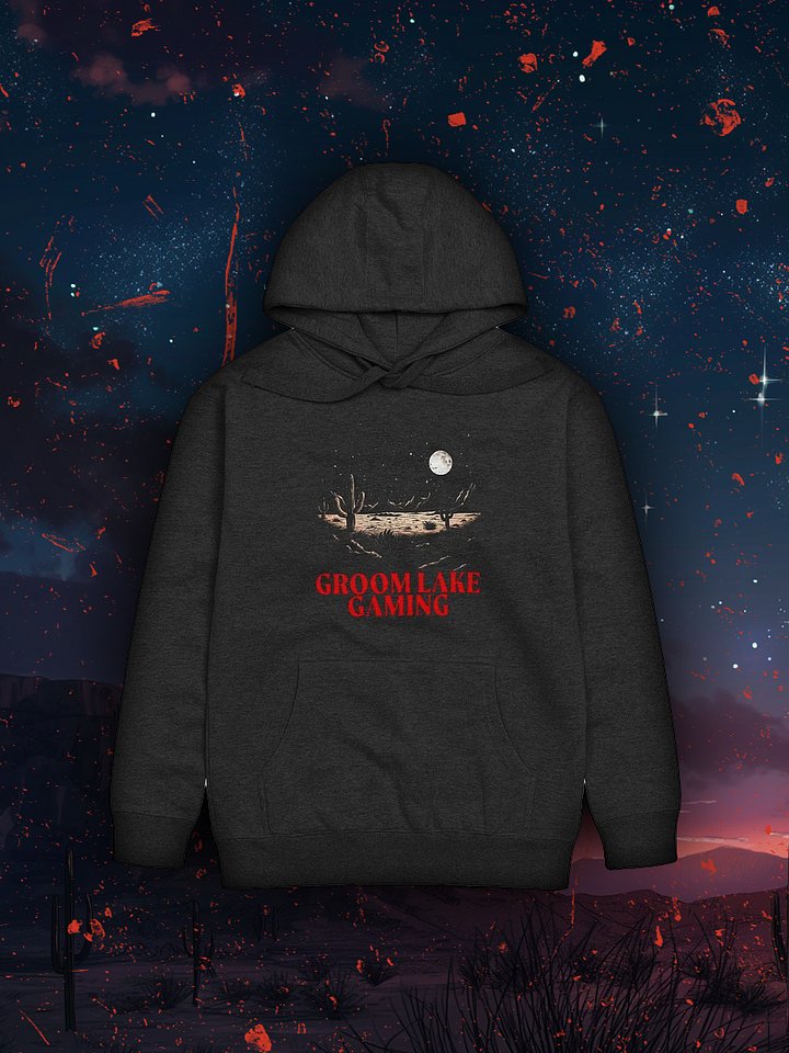 Groom Lake Gaming Scenery Unisex Hoodie product image (1)