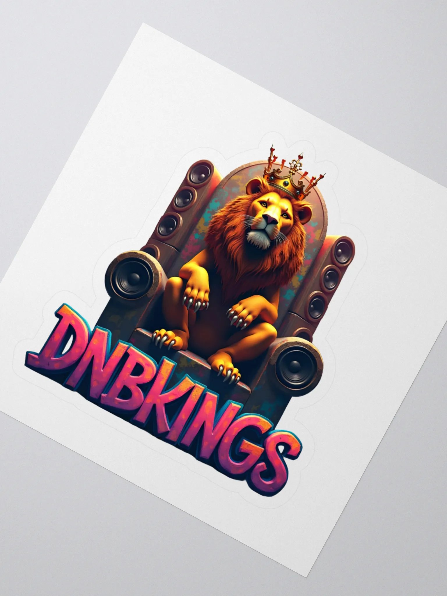 DNBKINGS Kiss Cut Stickers product image (2)