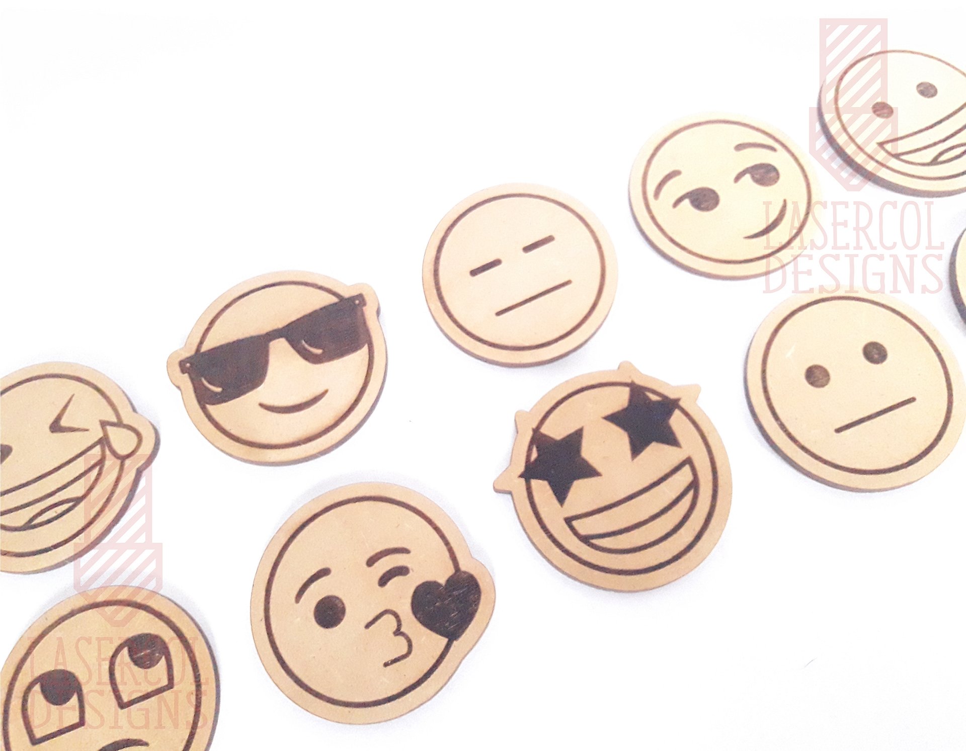 Emojis Set 2 - Laser Cut Files product image (2)