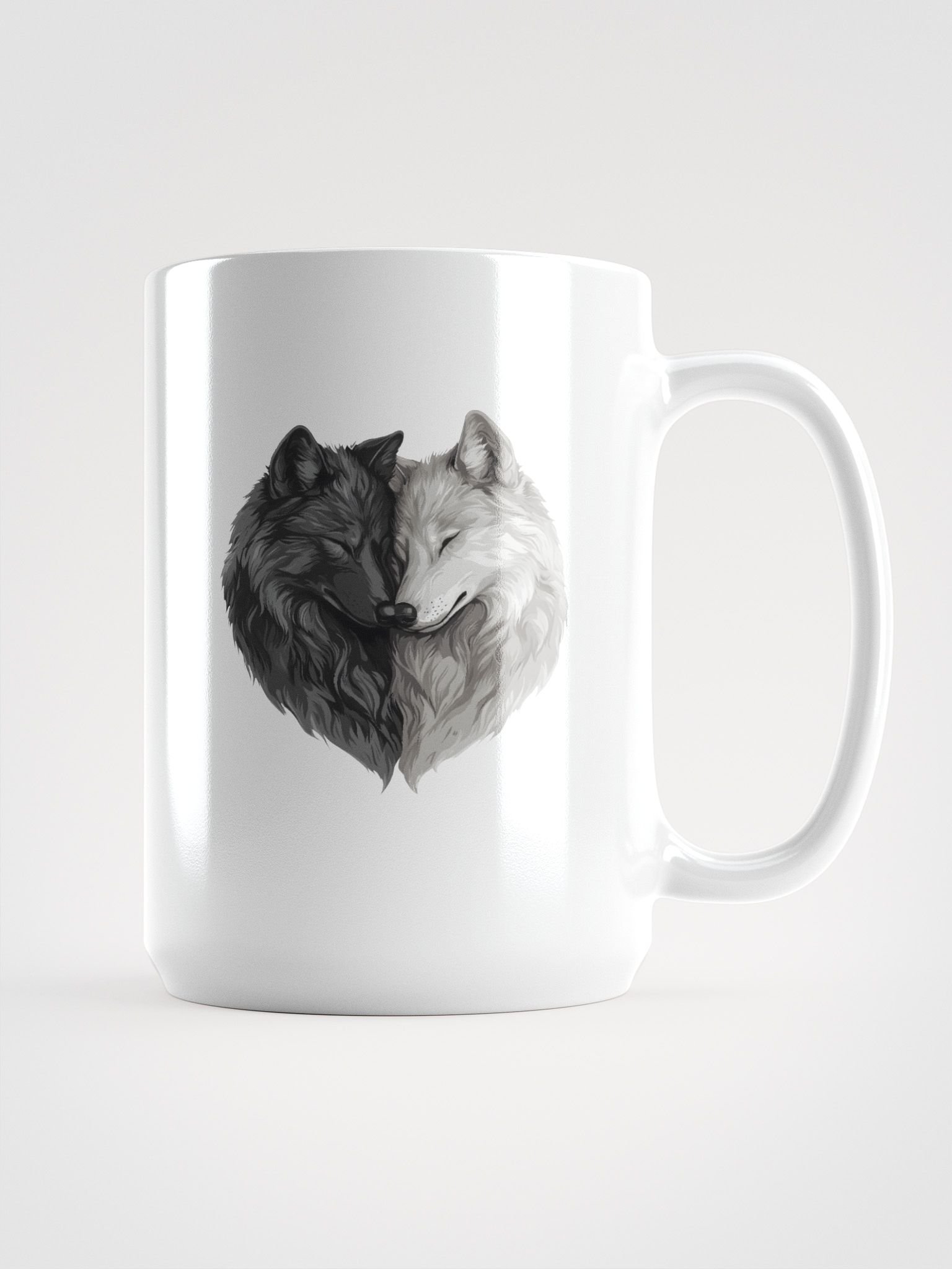 Wolf Heart Mug product image (1)
