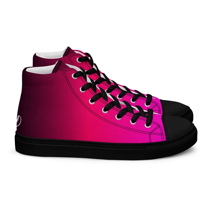 STRAIGHT VIBIN NEON COLOR FADE STYLE WOMEN'S CANVA SHOES product image (2)