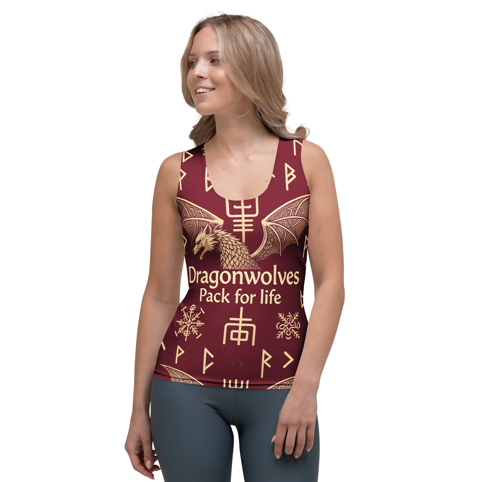 Dragonwolves Pack All-Over Print Tank Top product image (1)