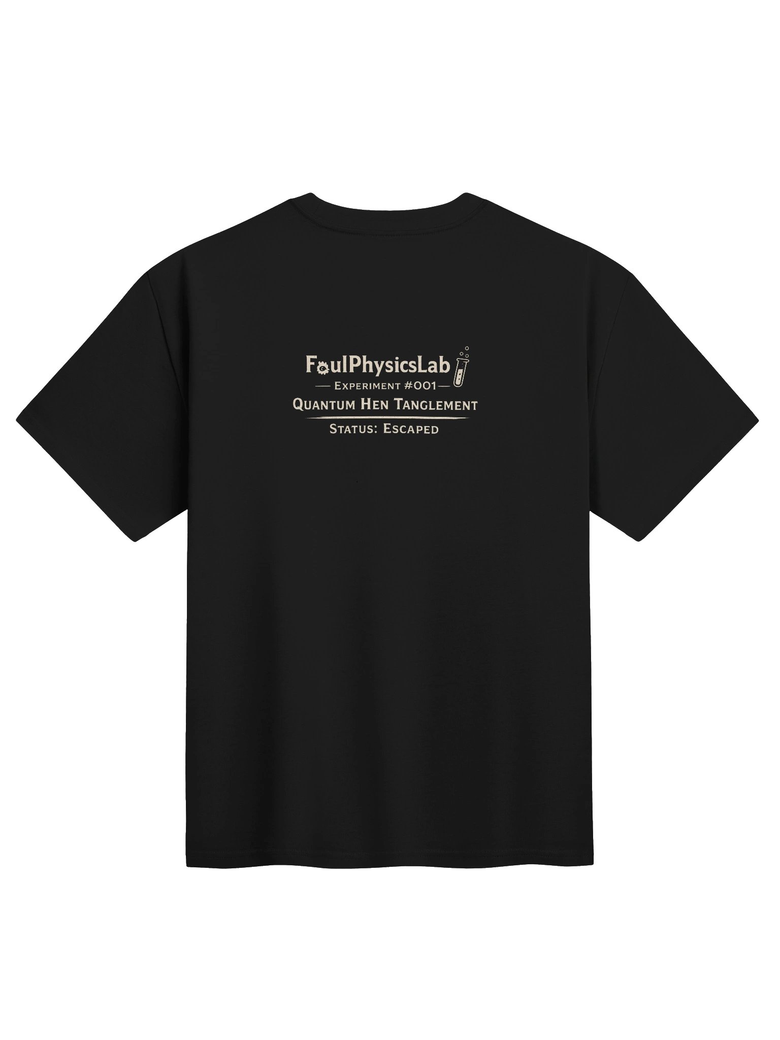 Experiment #001 — Quantum Hen Tanglement Tee product image (2)