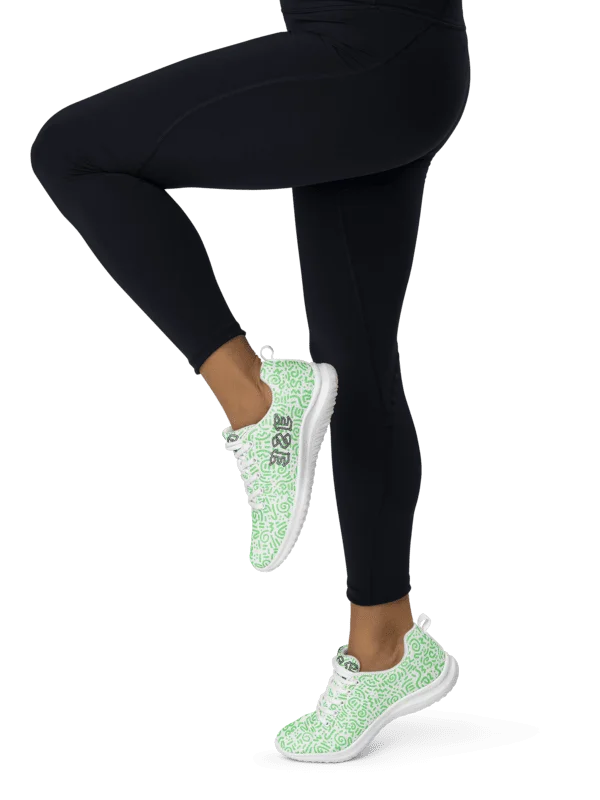 Neon Doodle Streetstyle Sneaker Designed by ESE Women's Athletic Shoes product image (3)