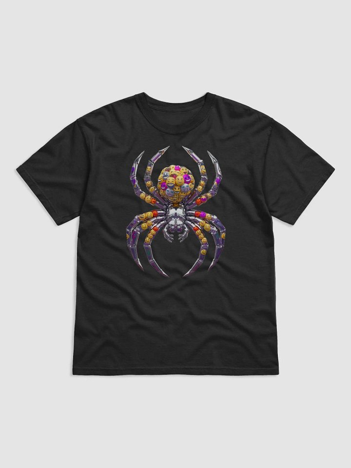Surreal Emoji Metallic Spider Y2K Art T-Shirt product image (1)