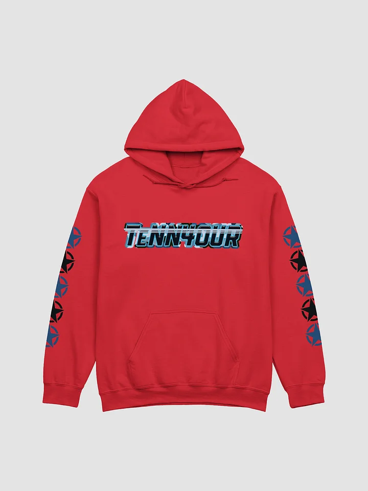 #TeNN4OURARMY Hoodie - Blue & Black product image (3)