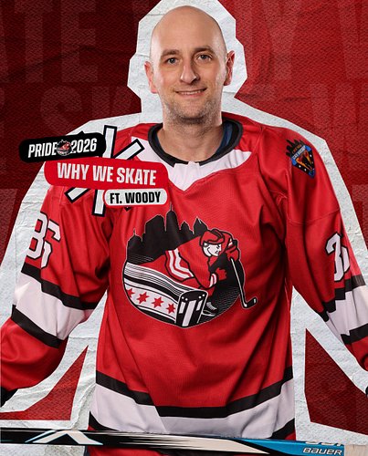 For Woody Parker (he/him), Chicago Pride Hockey is more than a team. It is an inclusive space where teammates have become fri...