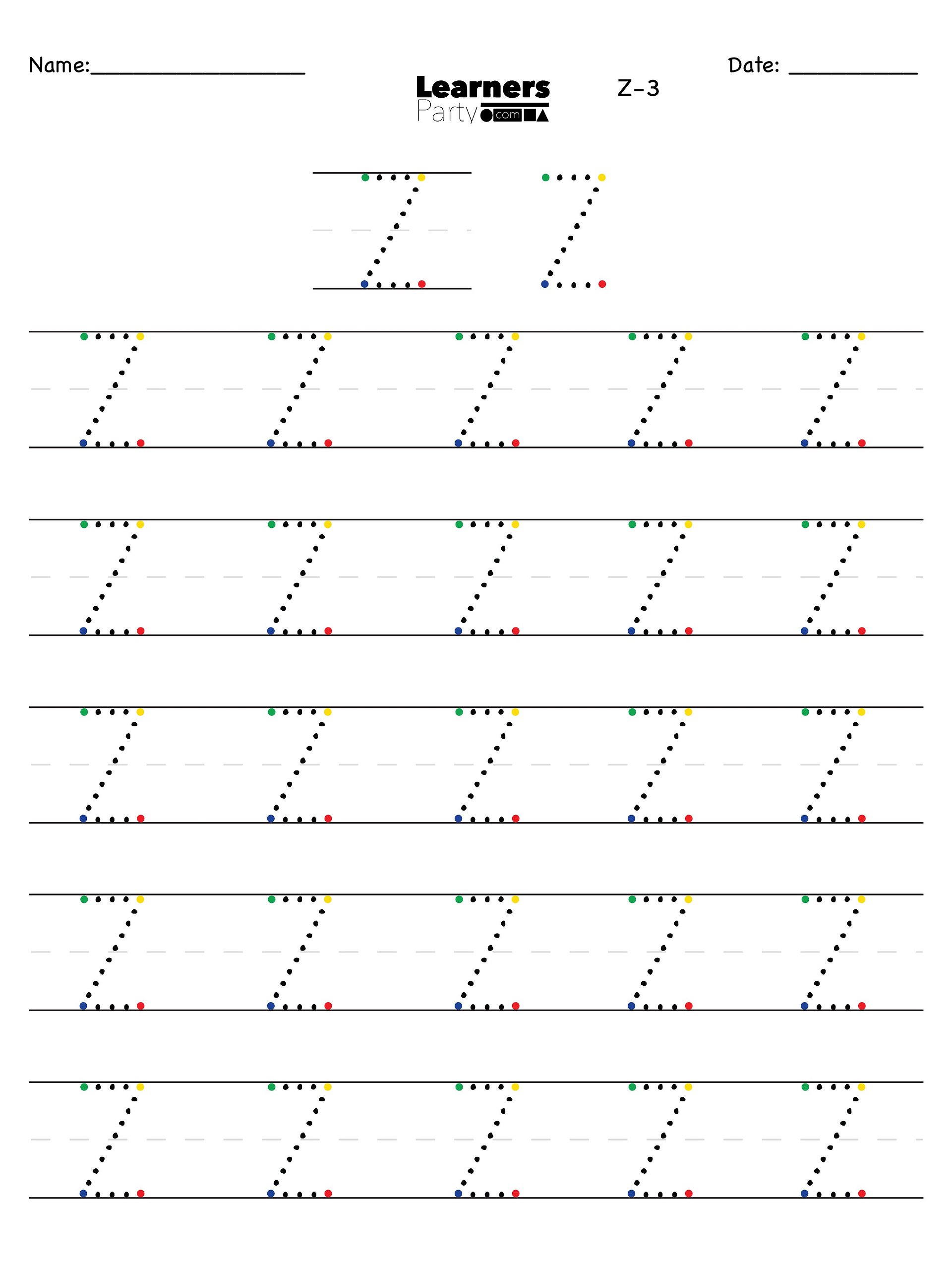 Z/z - New Digital Product Progressive Letter Builder product image (1)