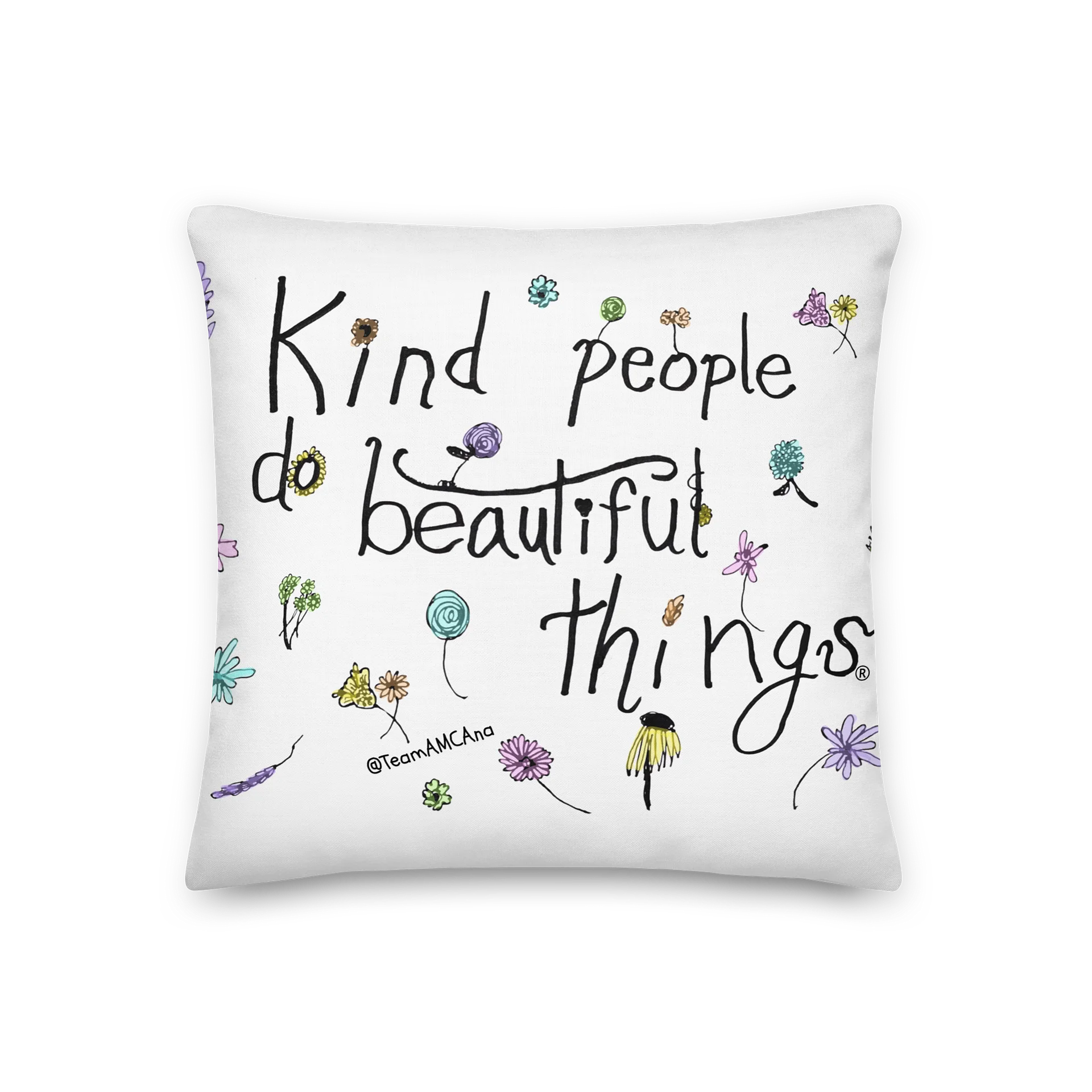 Ana's Wildflowers THROW PILLOW product image (3)