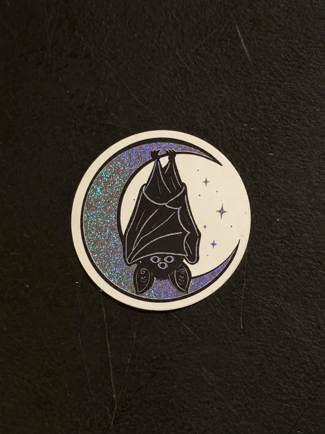 Vesper ~ Moon Bat Sticker product image (1)