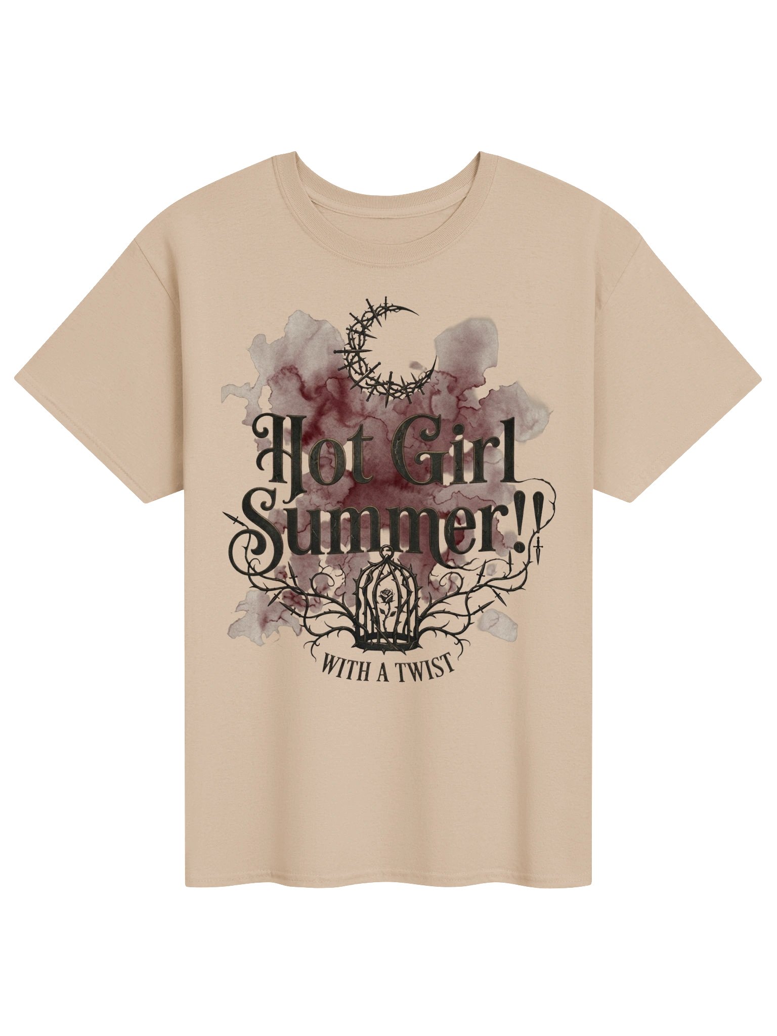 The "Hot Girl Summer... With A Twist" Oversized Tee product image (2)