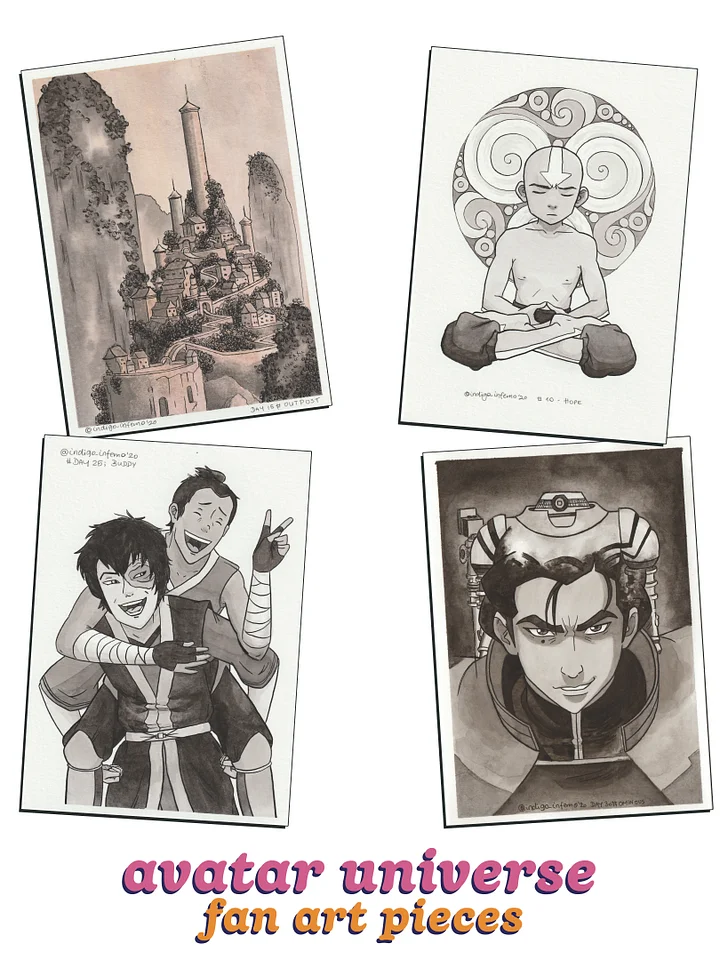fan art pieces : avatar universe product image (1)