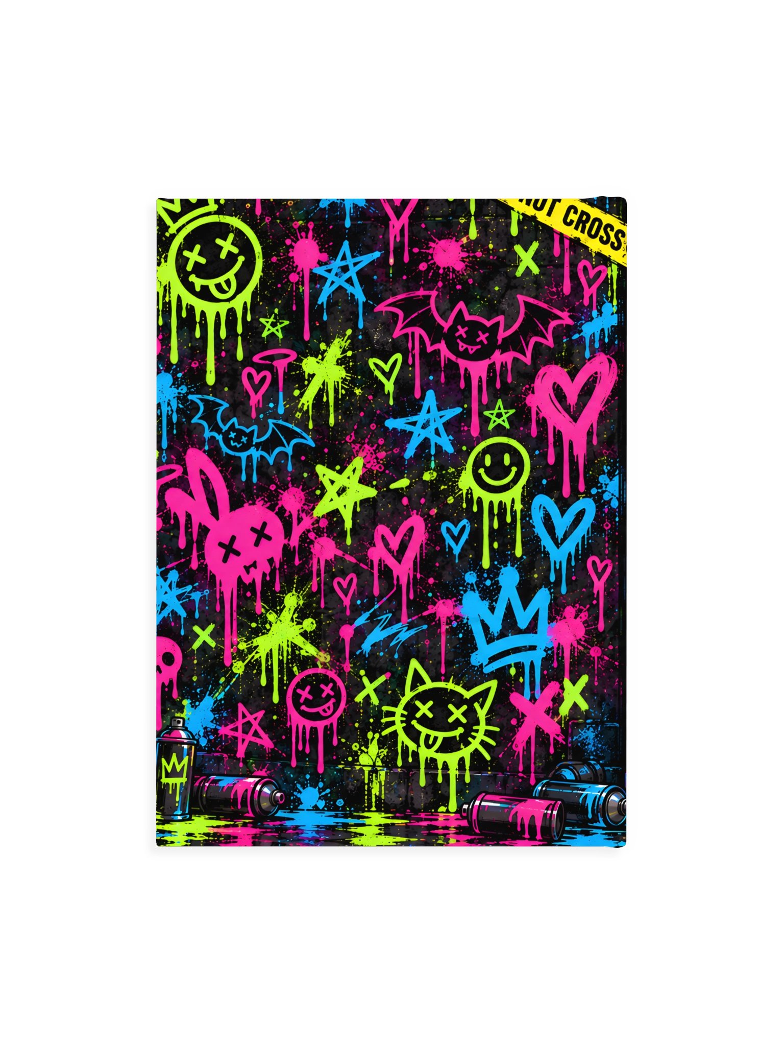 My Inner Child Has a Spray Can — Neon Graffiti Journal product image (2)
