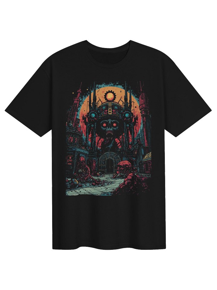 Neon Apocalypse Skull T-Shirt product image (1)