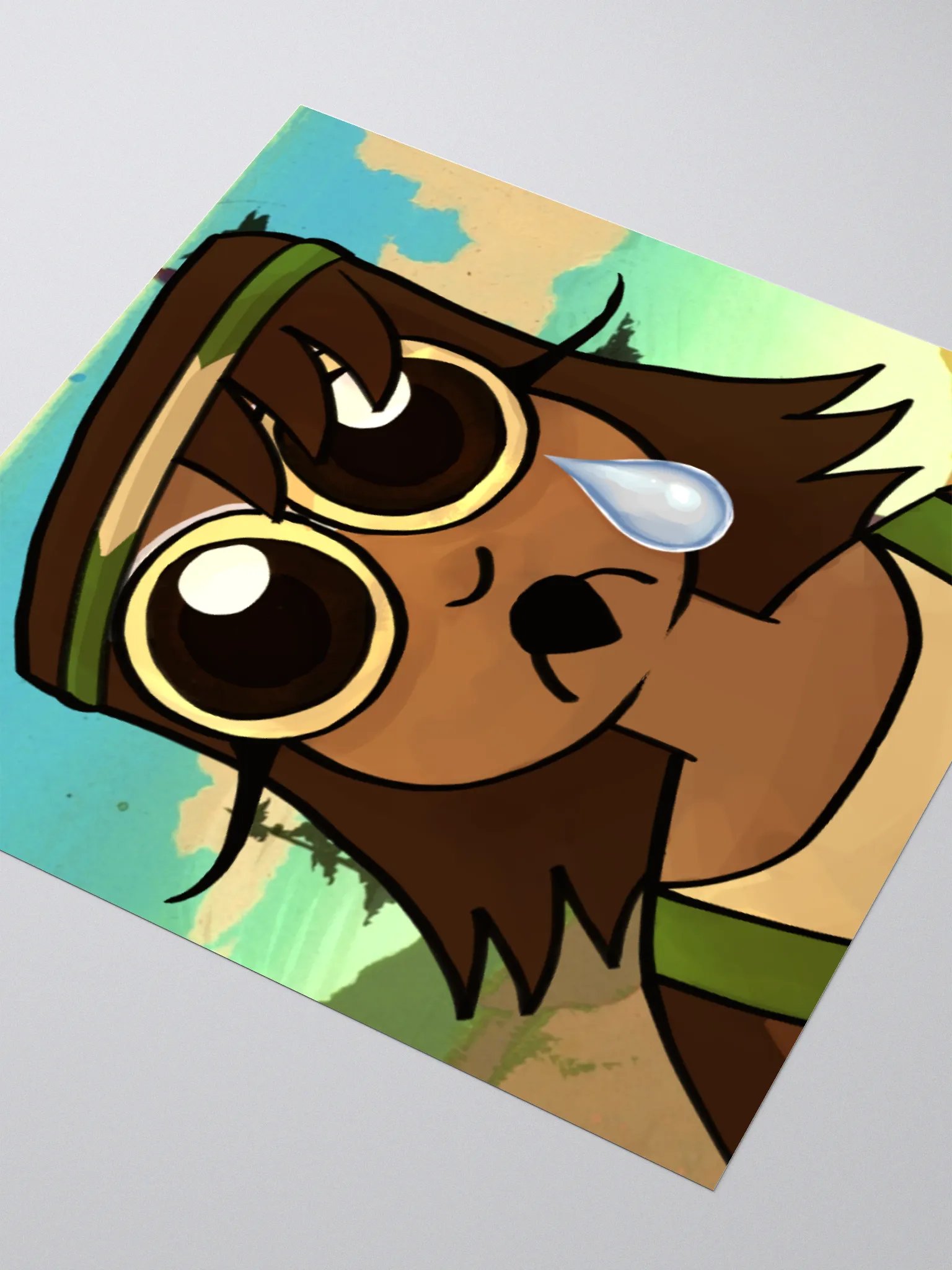 Sad Hernesta Sticker product image (6)