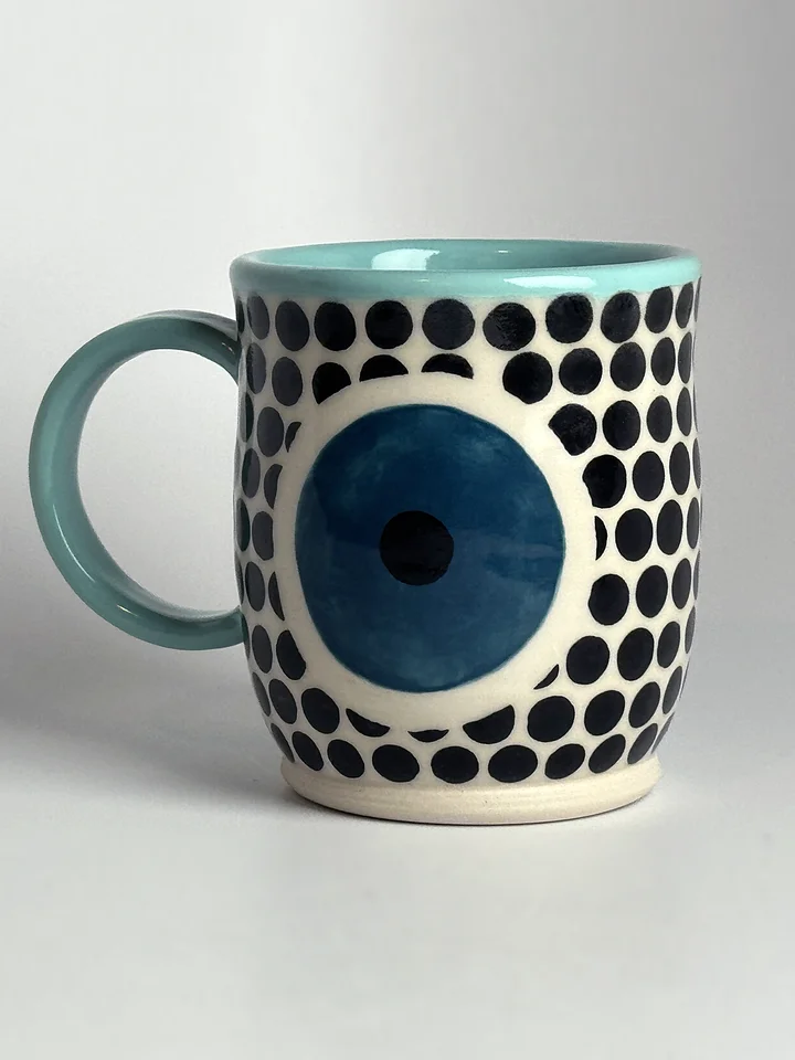 Aqua Dot Mug with Nazar product image (1)