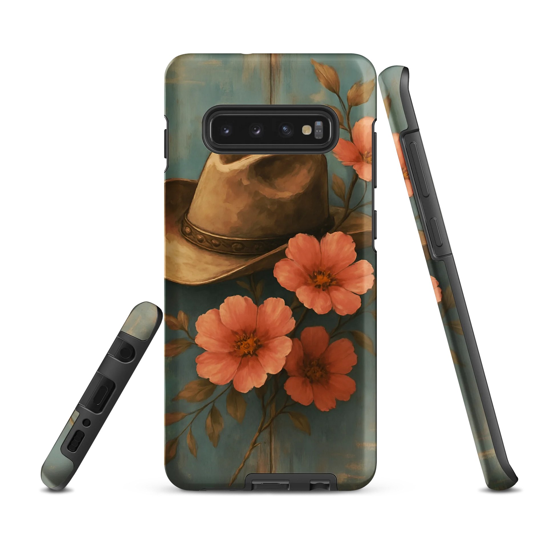 Floral Cowboy Hat Samsung® Tough Case product image (3)