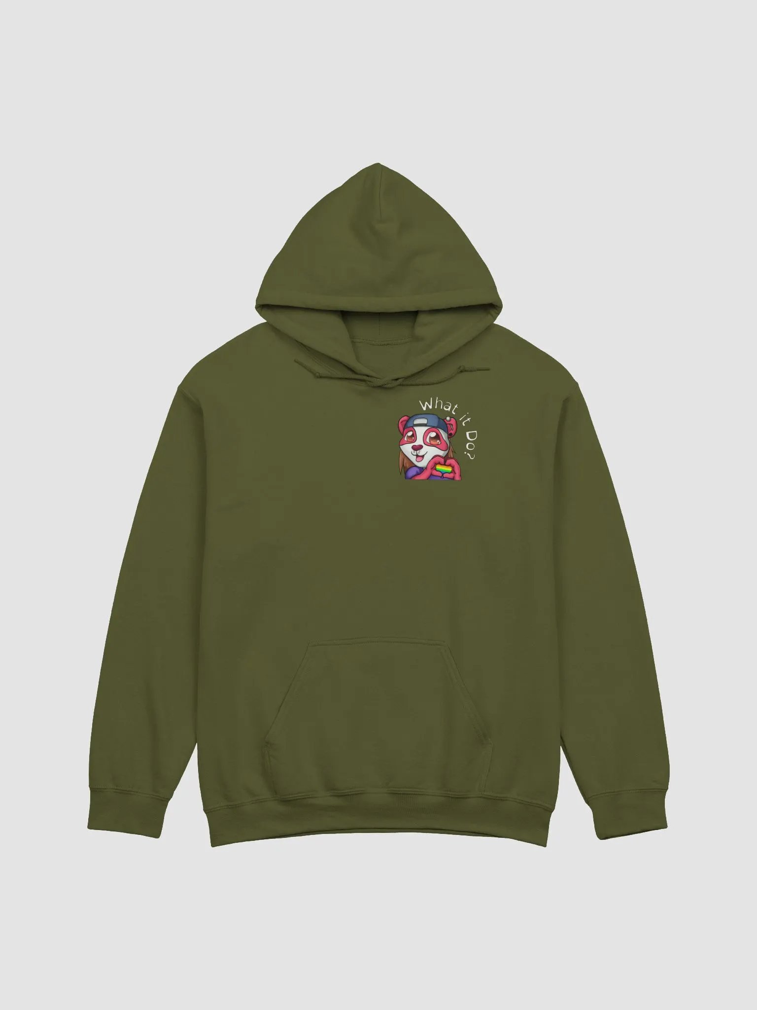 PaisliePanda Cozy Hoodie w/ Light Text product image (6)