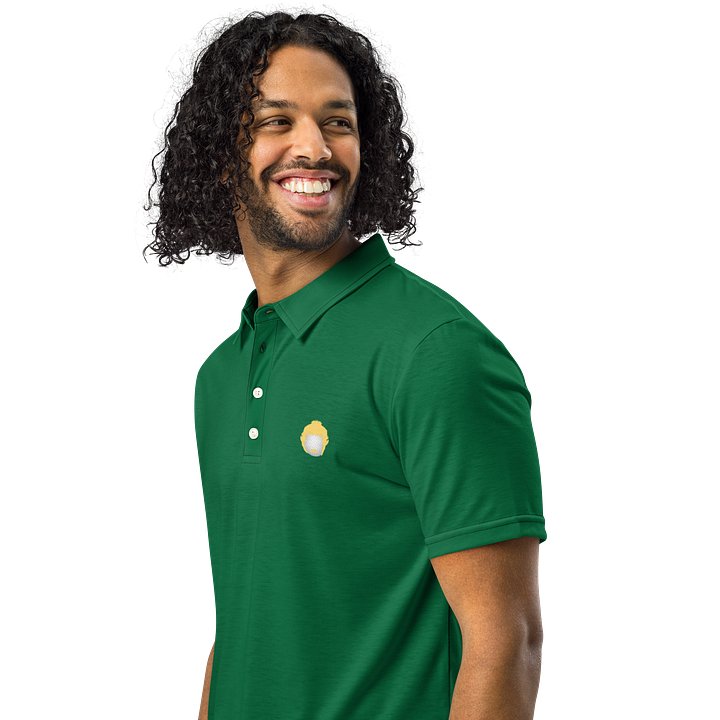 Golf Logo Spring Green Printed Polo product image (1)