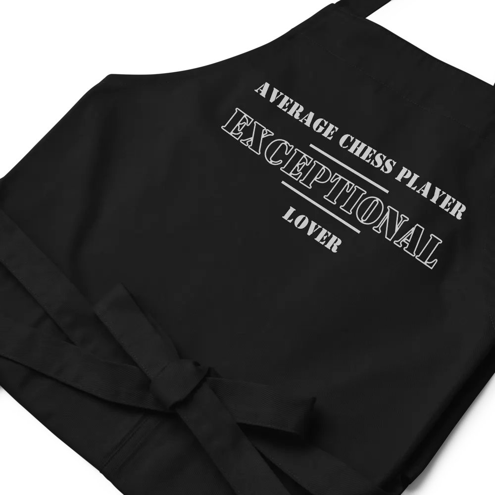 Average Chess Player Exceptional Lover Apron product image (5)
