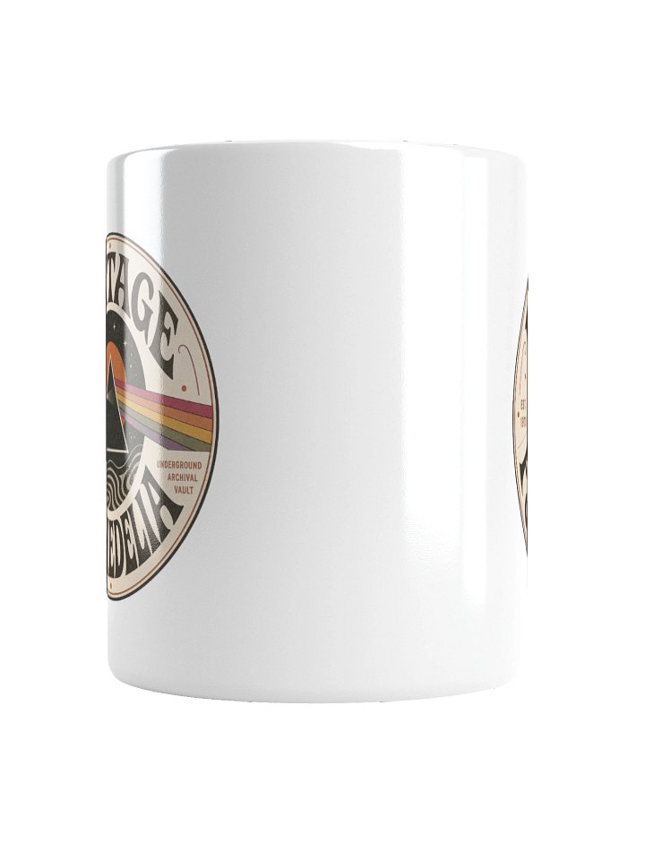 Vintage Psychedelia Sun & Prism Mug product image (4)