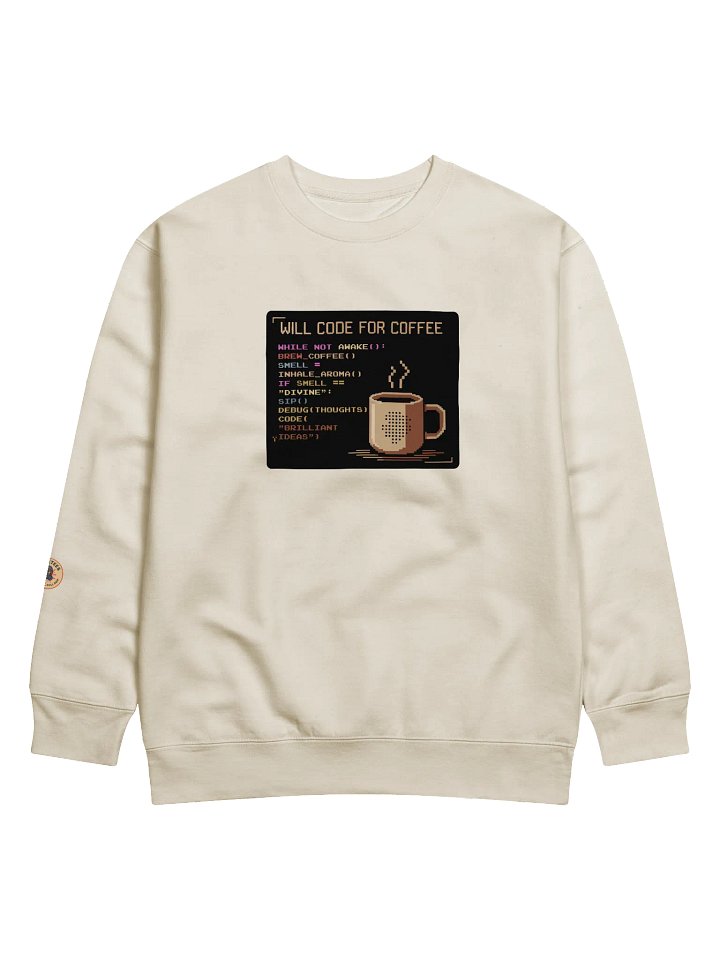 Coffee Compiler Unisex Sweatshirt product image (1)