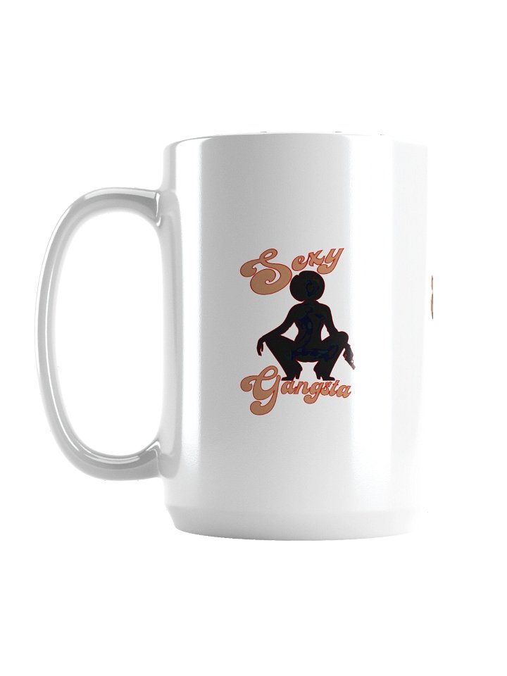 Sexy Gangsta Squat White Glossy Mug product image (1)
