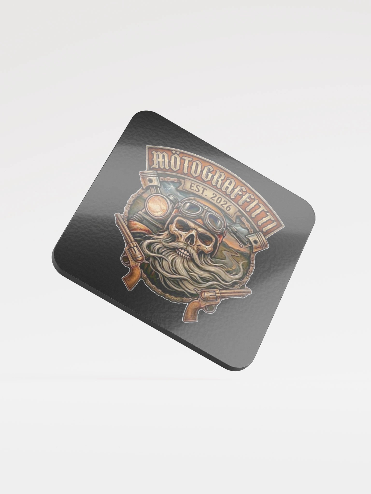 MotoMan Glossed Cruiser Coaster product image (1)