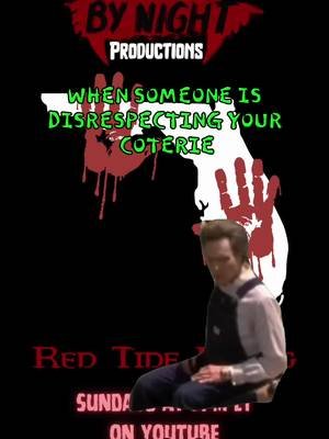 Careful what you say. #redtiderising #vampirethemasquerade #tampaverse #stpetebynight #vamily @Kent from Michigan @The Sound System @Scott Kuban @echosinthedark 