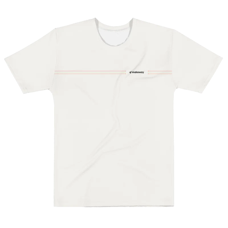 Elevate Tee: White product image (1)