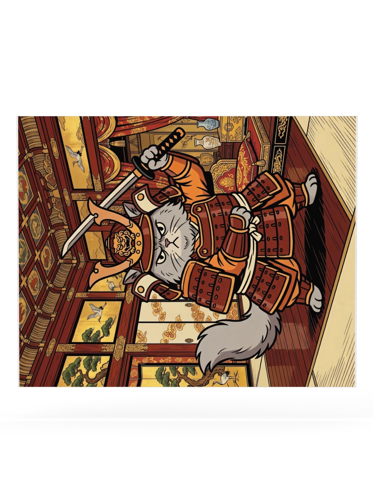 Shogun Cat Poster product image (20)