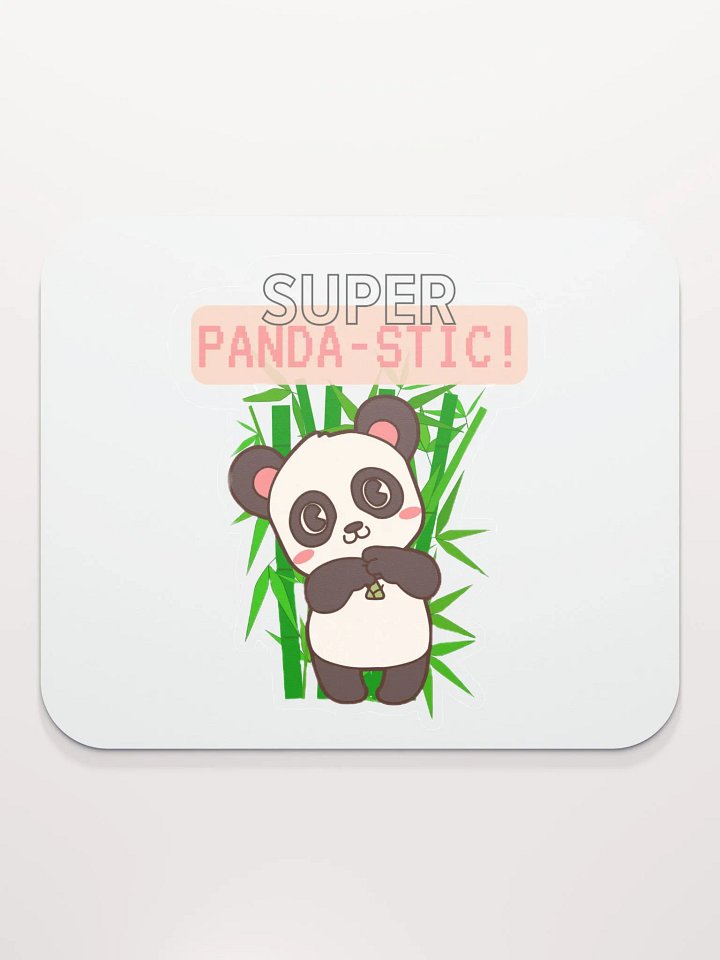 Panda-stic Bamboo Mouse Pad product image (2)
