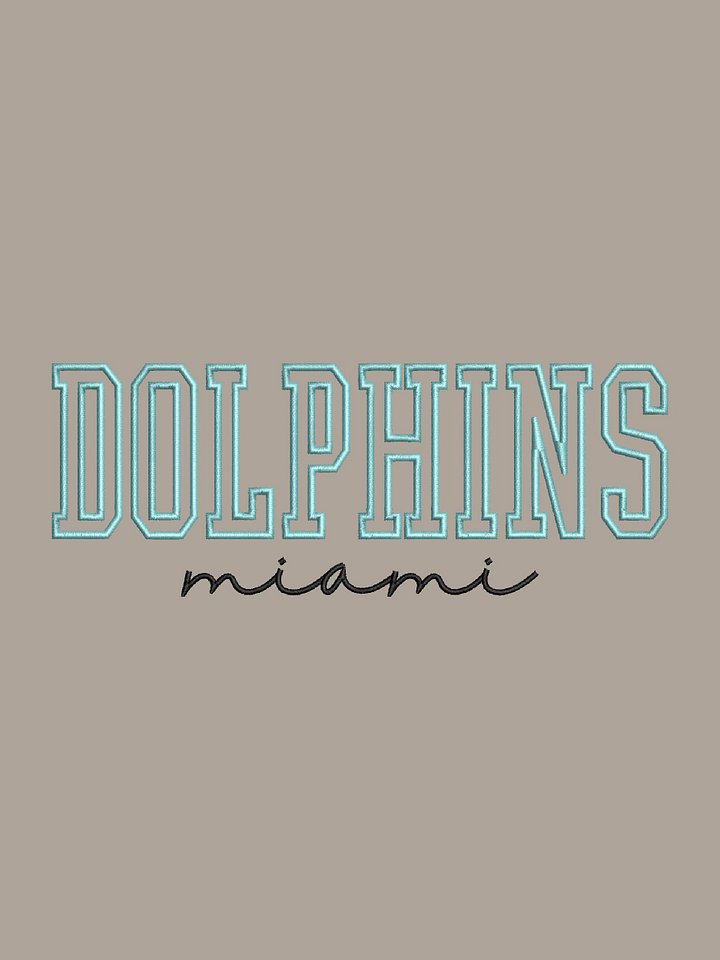 NFL DOLPHINS APPLIQUE product image (1)