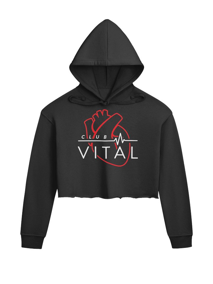 CLUB VITAL CROPPED HOODIE product image (1)