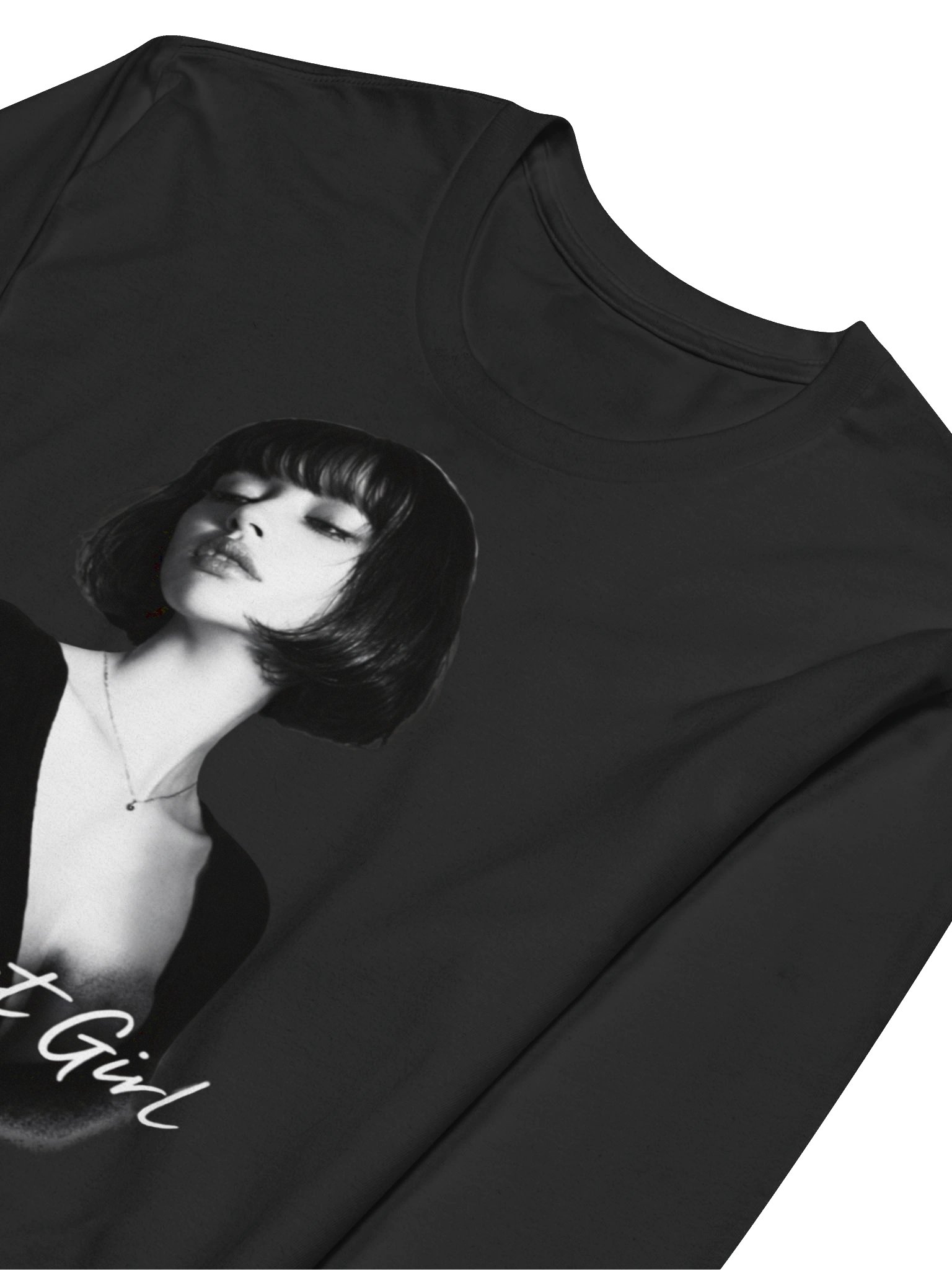 Fitted Long Sleeve Crew - I See a Perfect Girl product image (3)