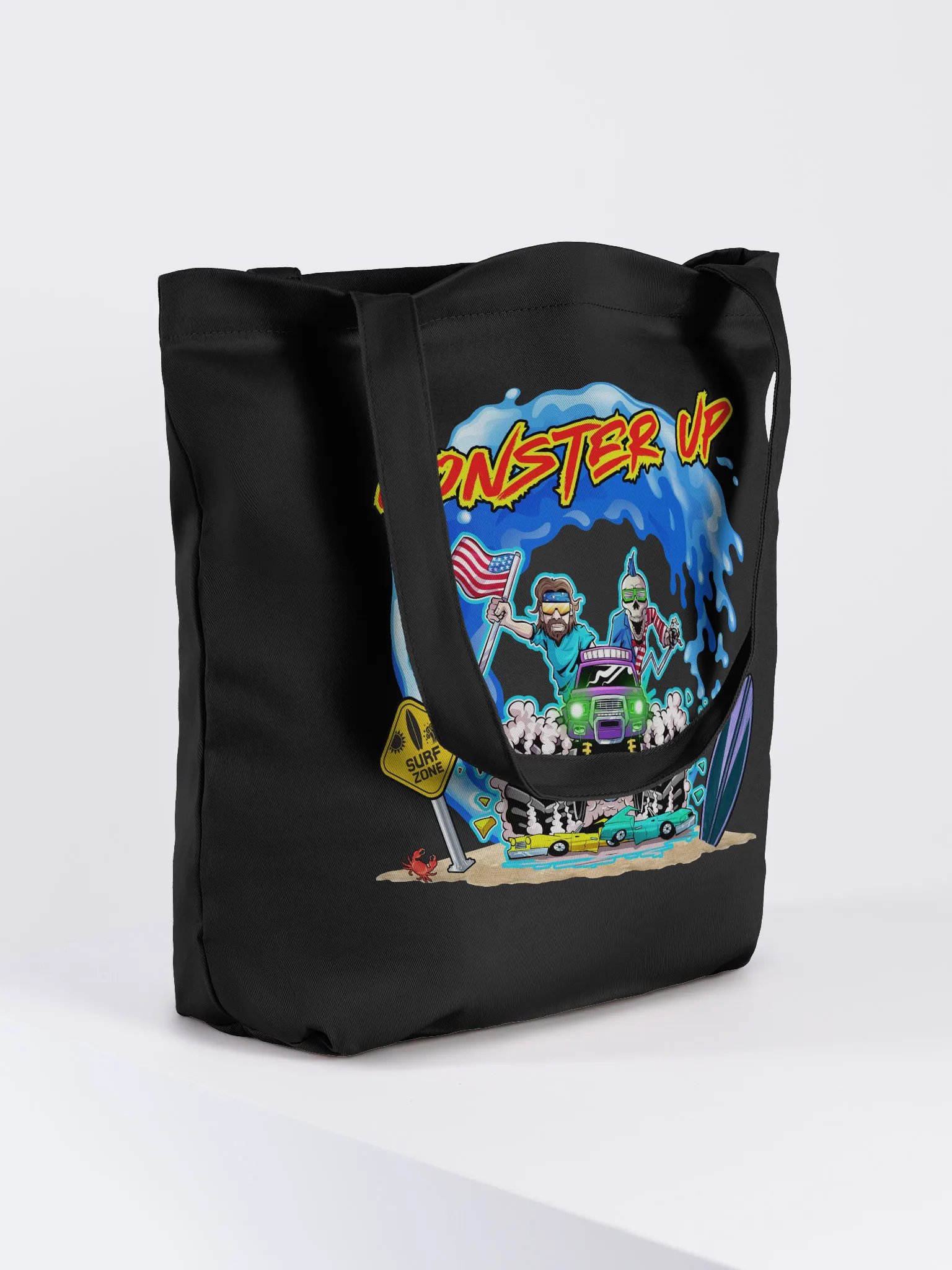 MONSTER UP : Econscious Eco-Friendly Tote Bag product image (4)