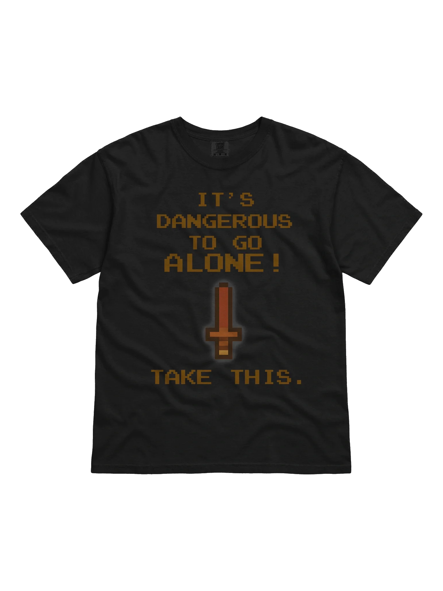 Classic NES Quote Minimalist Shirt, official Overwhelmed Gamer merch item