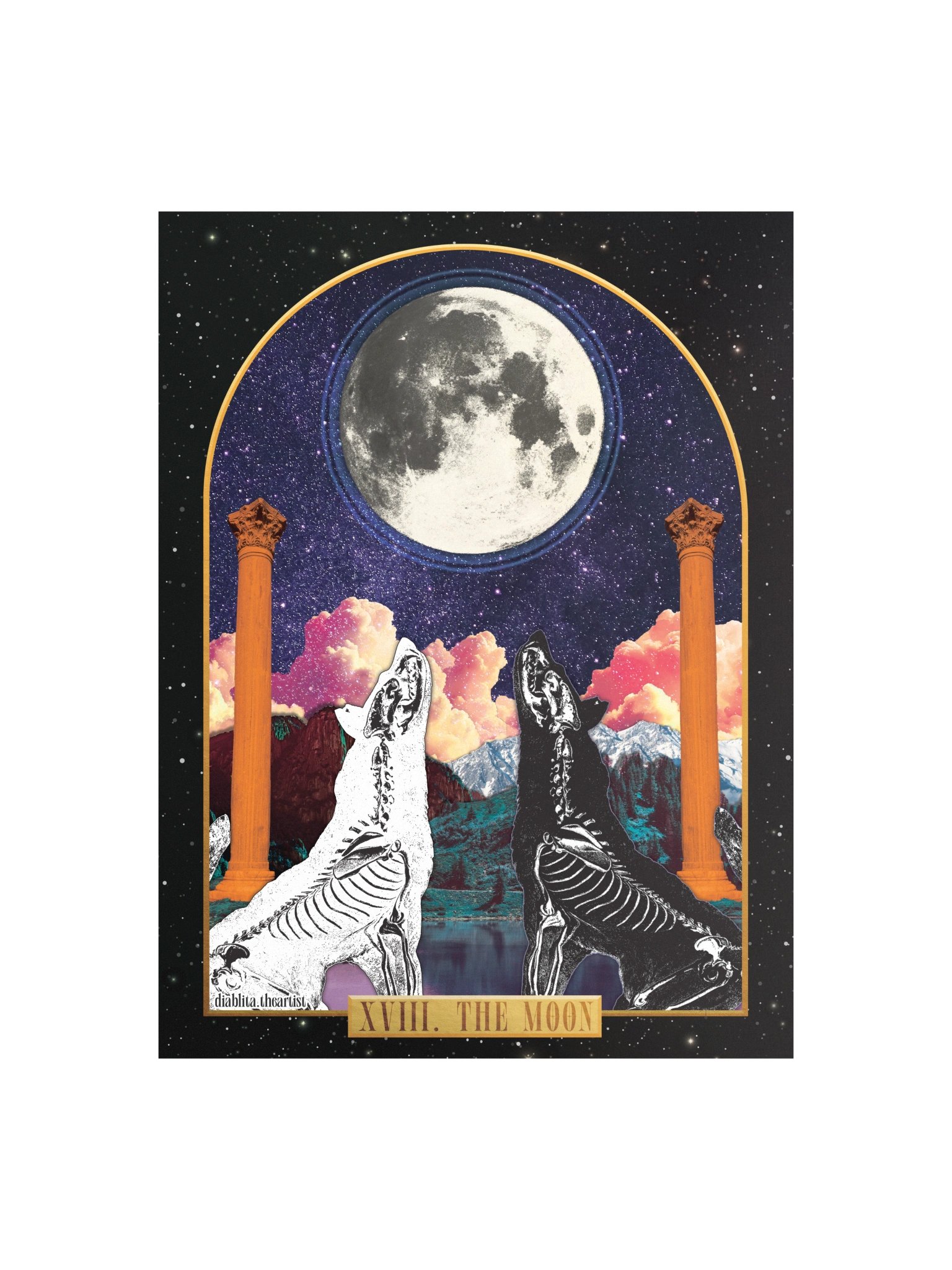 The Moon Tarot Print product image (3)