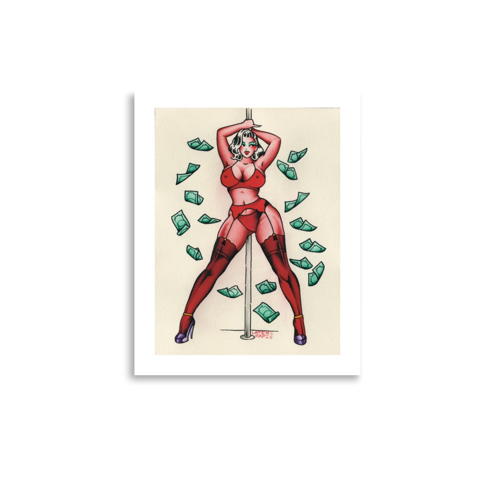 Scarlett viper - print - 11x14 product image (1)