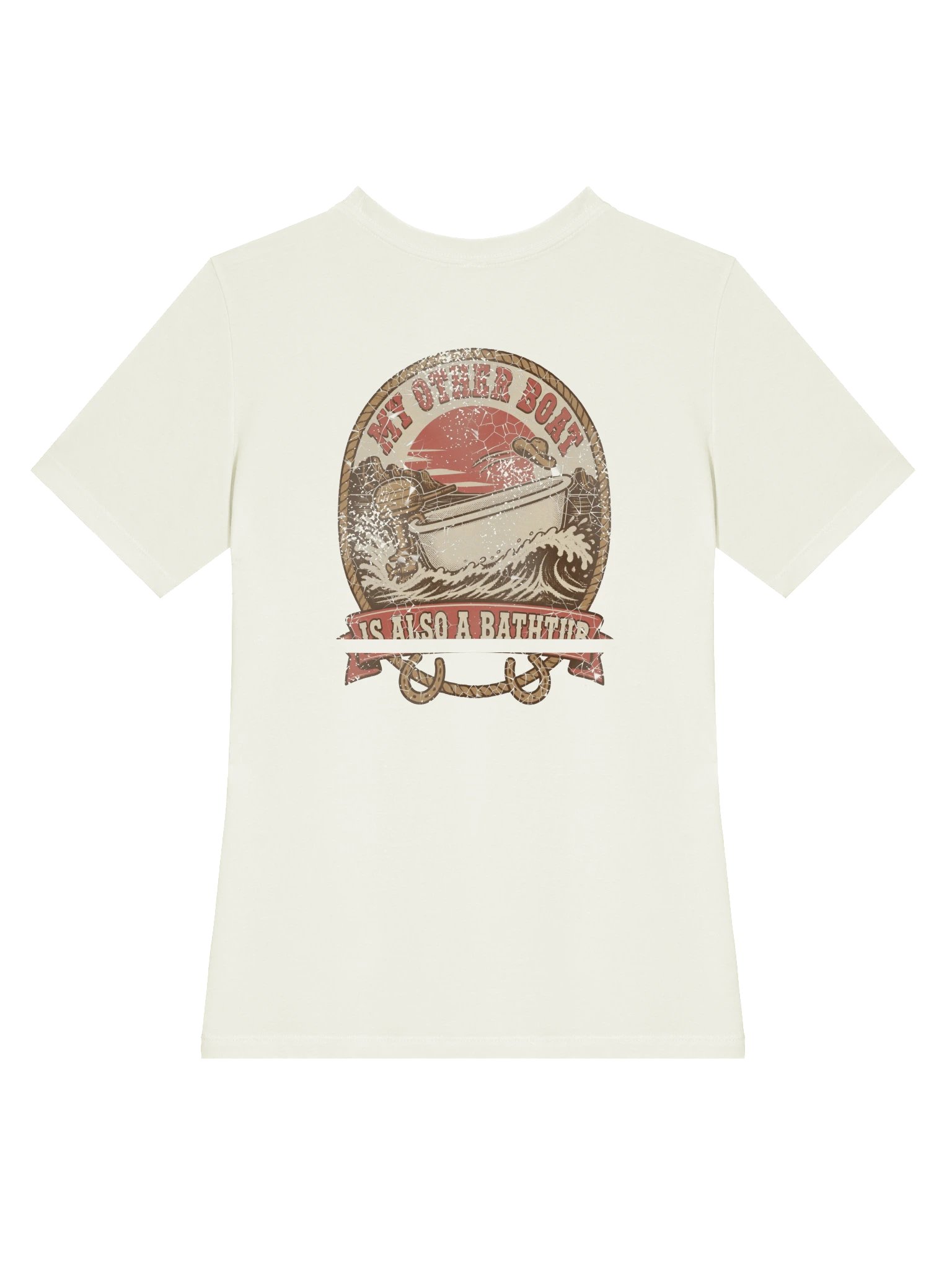 My Other Boat Is Also A Bathtub - Rodeo - Women's Relaxed Tee product image (7)