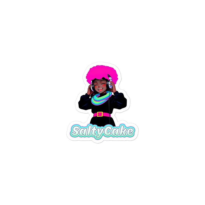 SALTYCAKE RADIO Die-Cut Sticker product image (2)