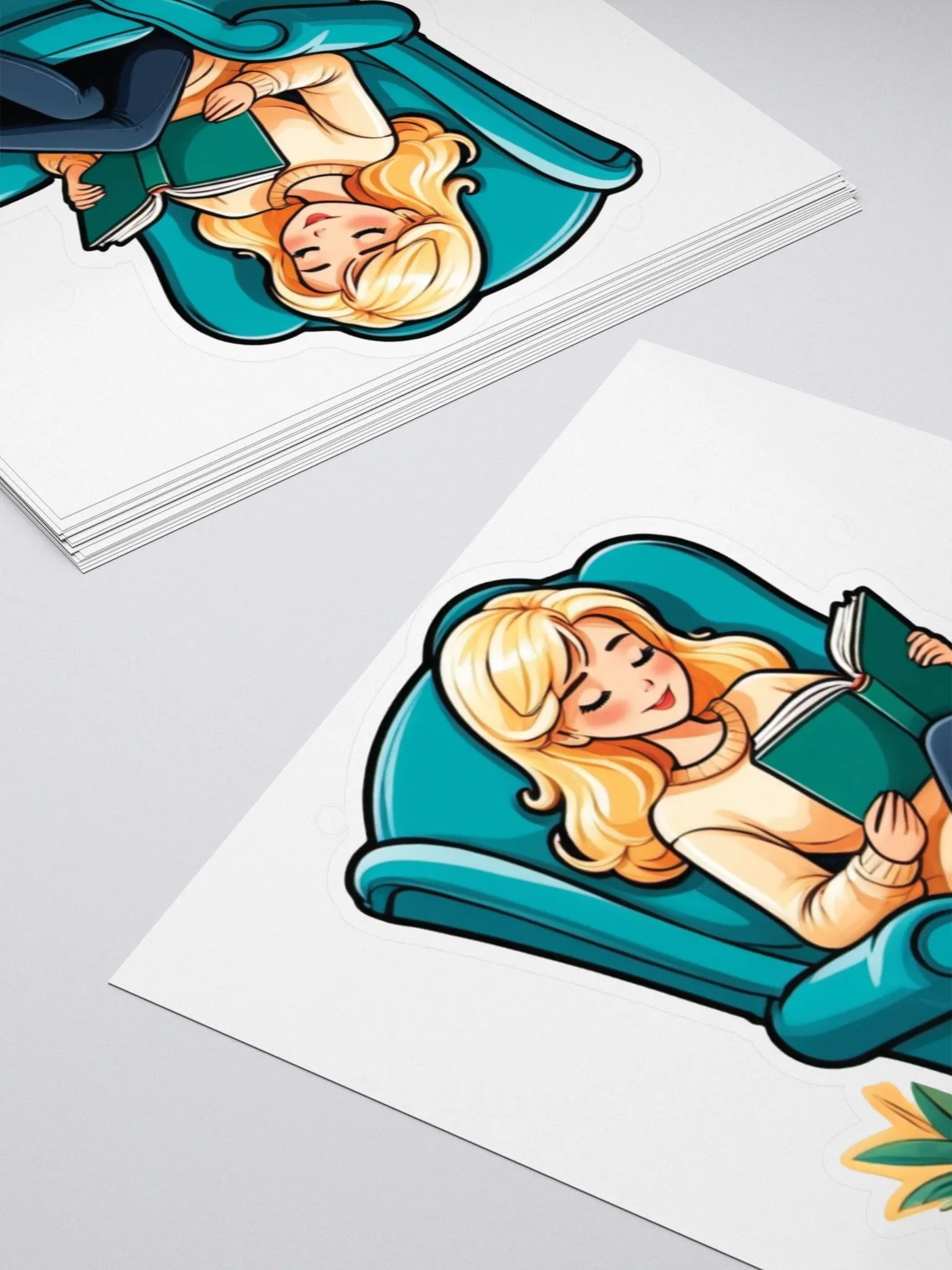 Cozy Reads Sticker Set product image (11)