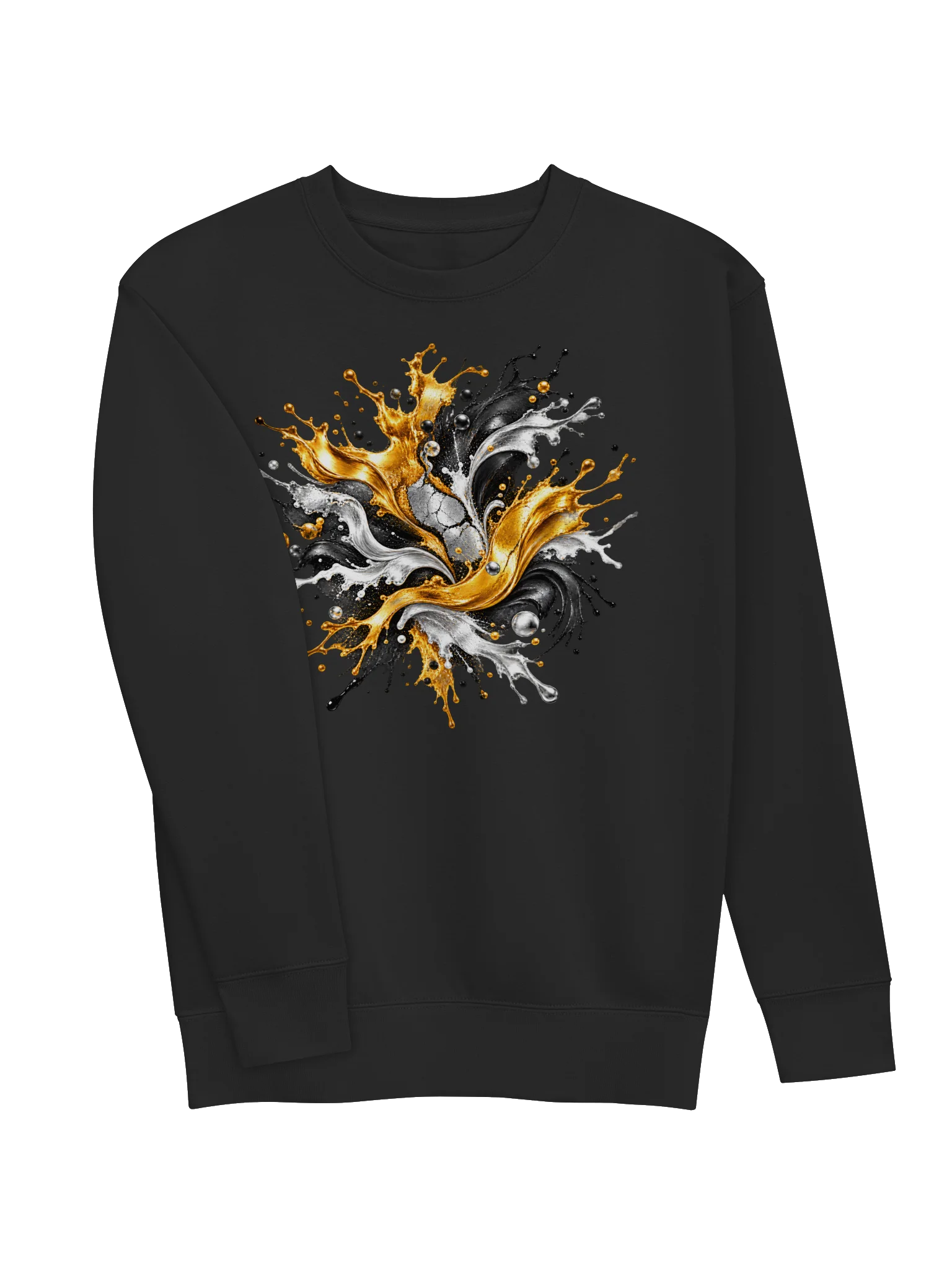 United Legacy Paint-Splatter Sweatshirt — Excellence • Wisdom • Authority product image (3)