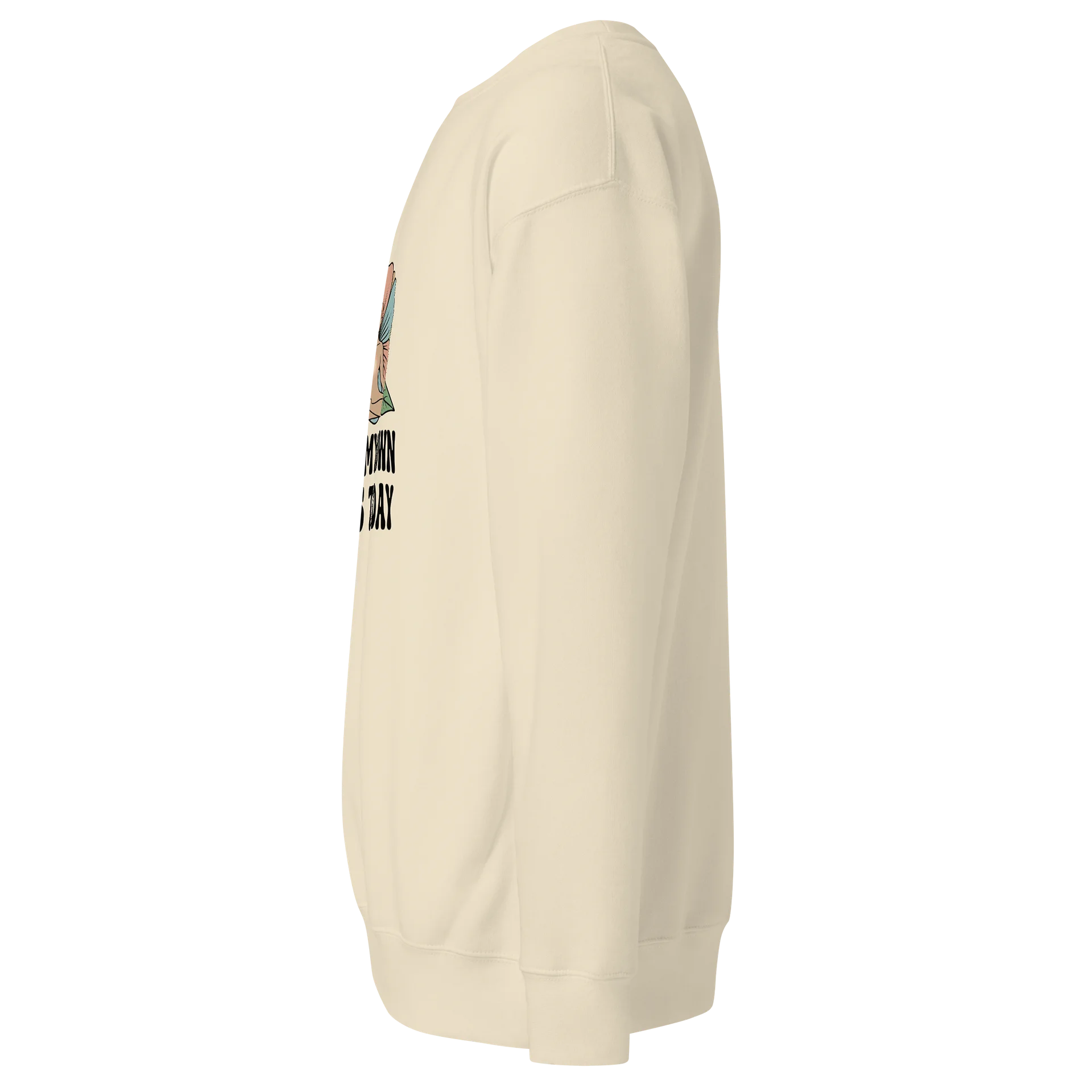 “I Met My Own Needs Today” Long Sleeve Tan Shirt product image (2)