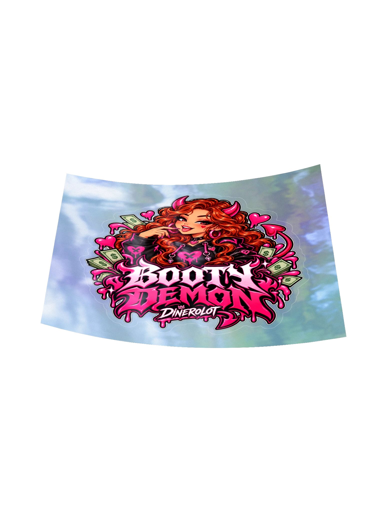 DINEROLOT Holographic Sticker Sheet - Redhead product image (6)
